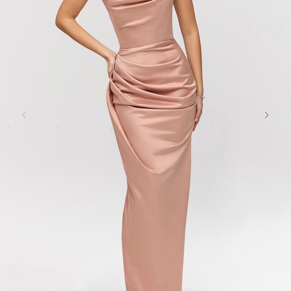House of CB Blush One Shoulder Dress - Picture 1 of 3
